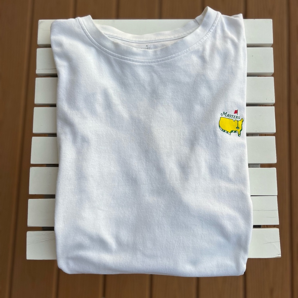 AUTHENTIC 2019 White Masters T-Shirt